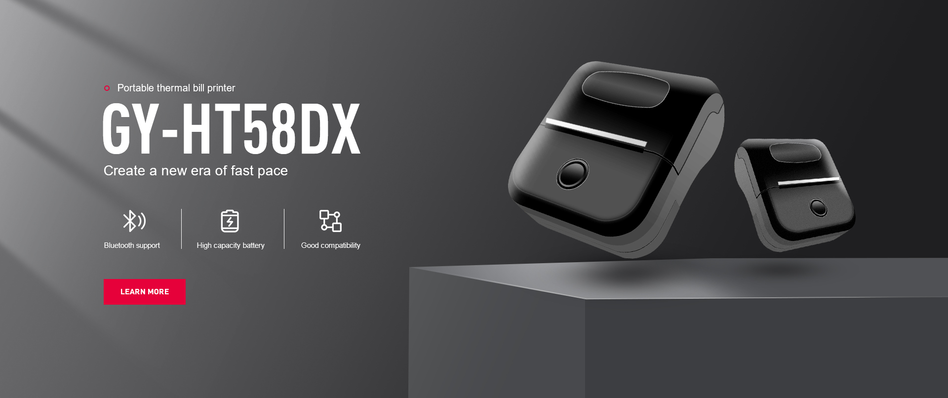 Lightweight thermal printer